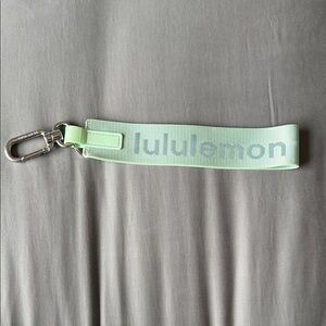 Lululemon Mint Green Keychain